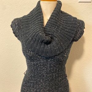 Black/Silver Sweater Shirt